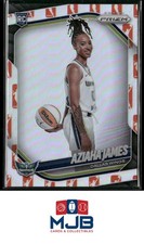 2025 Panini Prizm WNBA Aziaha James WNBA Logo Prizms #141 Dallas Wings