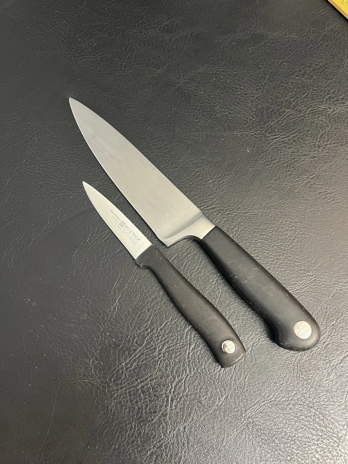 WUSTHOF Dreizack GRAND PRIX Chef Knife 4587 16cm X50 Cr Mo V15 Solingen Germany