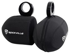 Rockville RWBC 6.5" Neoprene Marine Wakeboard Tower Speaker Covers 2