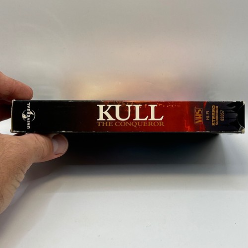 Kull The Conqueror VHS 1997Tape Fantasy Action Original Release Universal Sorbo - Picture 7 of 9
