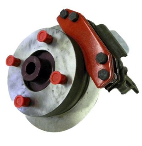 Rear Disc Brake Kit for EZGO LIFTED Gas Golf Carts 1982+ (4 cycle only)