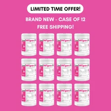 NEW Disinfecting CaviWipes XL - Case of 12 | 13-1150 | EPA Reg 46781-8 Metrex