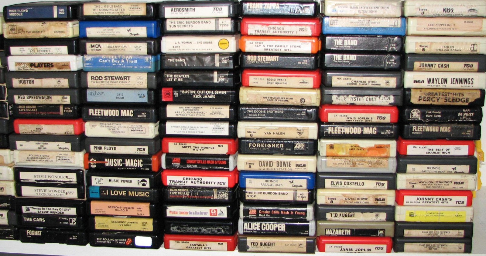 8 track tapes - 60's 70's 80's - Rock Pop Country Easy Listening - YOUR CHOICE!