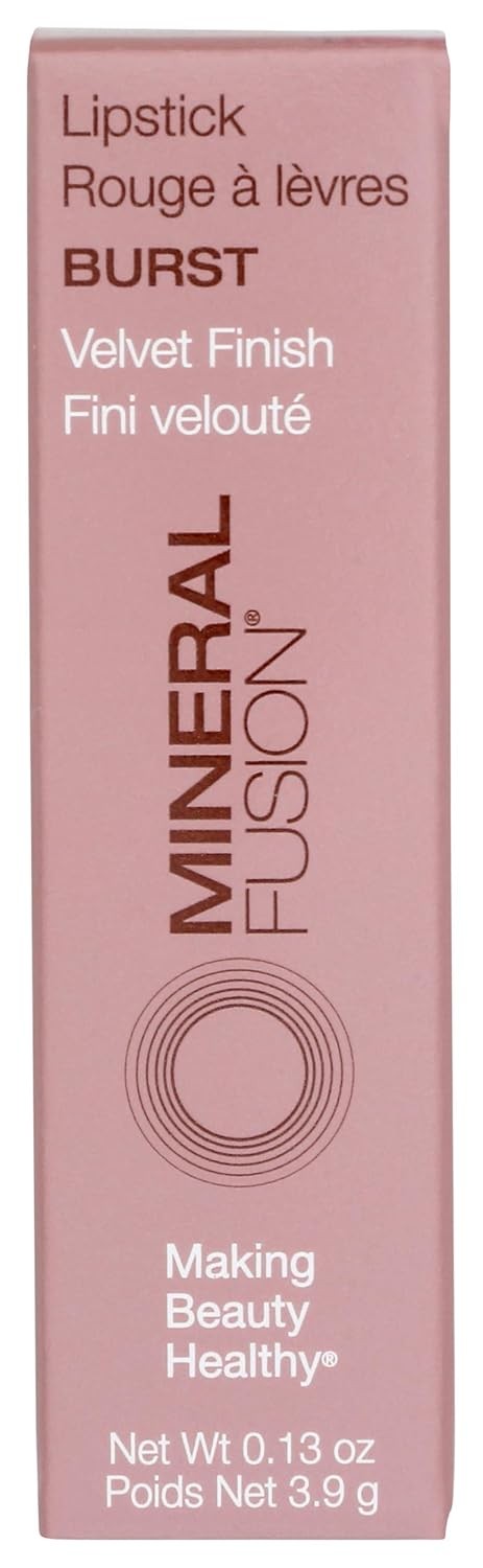 Mineral Fusion Burst Lipstick Nourishing Long Lasting Color 0.13oz