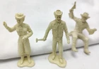 1950's Roy Rogers Dale Evans & Pat Brady 54mm Marx Playset Figures