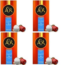 Cialde Caffè Decaffeinato LOR Espresso Passione Rossa Maranello 4 Confezioni (40 Cialde Totali)