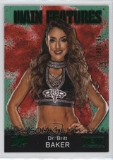 2021 AEW All Elite Wrestling Main Features Green /199 Dr Britt Baker #MF-35 5i2