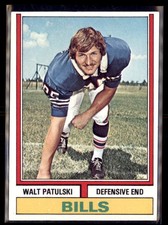1974 Topps Football Walt Patulski Bills 79