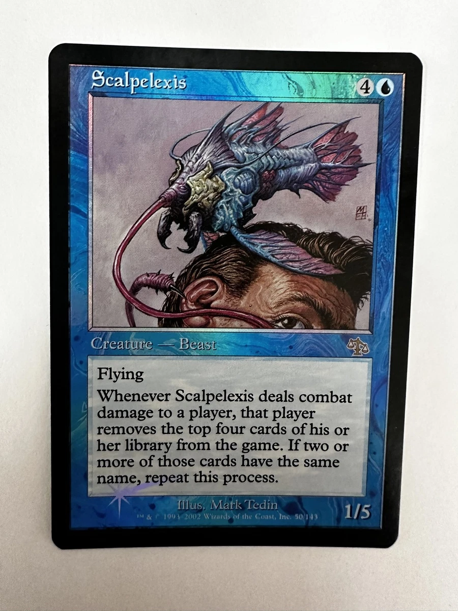 Magic: The Gathering Judgment Blue Rare Individual Collectible