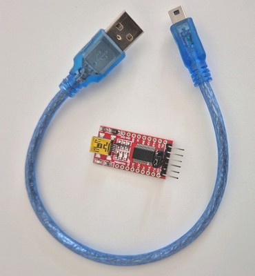 FTDI FT232RL Serial Adapter | USB zu TTL UART Konverter 3,3V/5V mit Kabel
