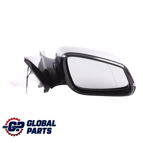 BMW F20 Door Wing Mirror Heated High Gloss Right O/S Mineral Grau Metallic B39