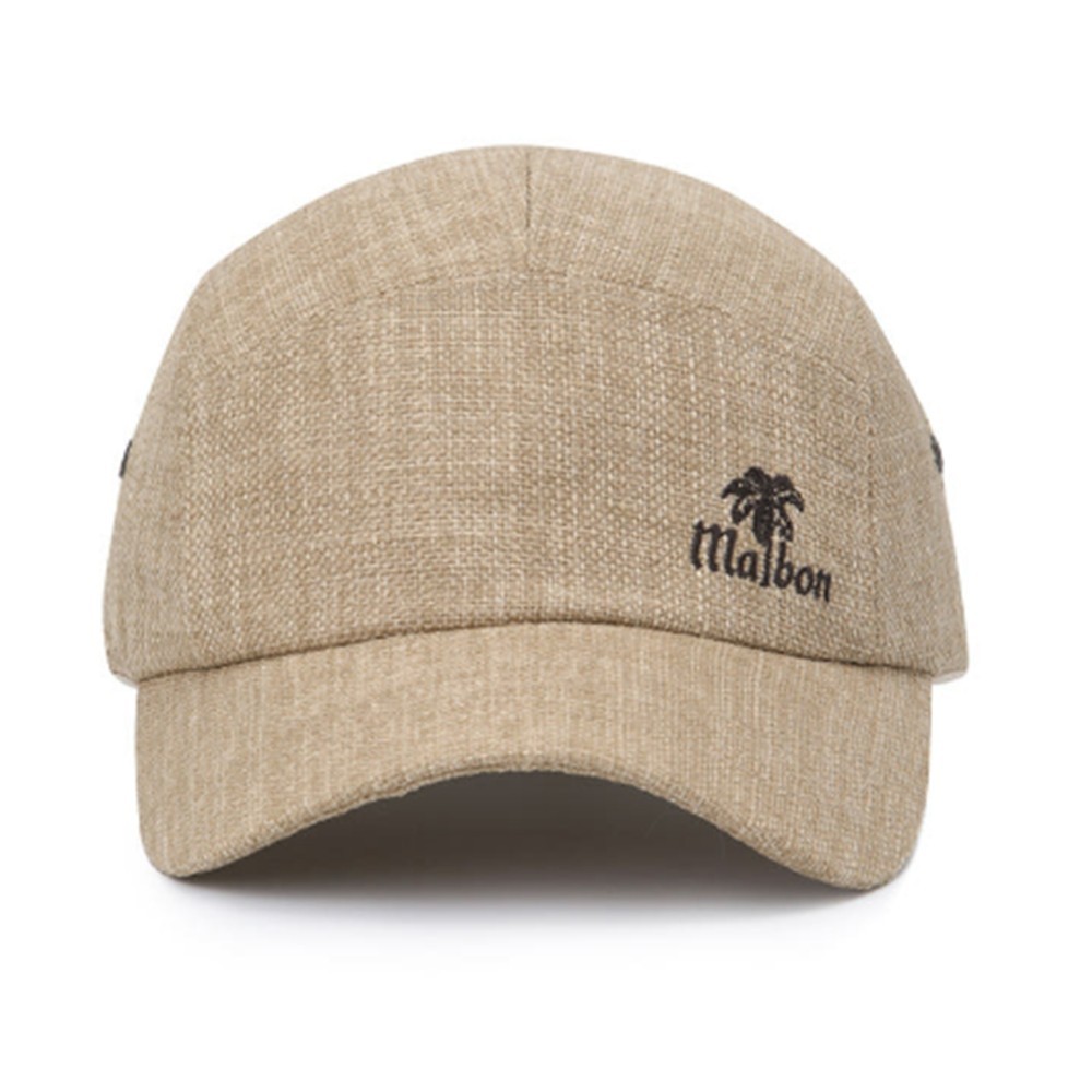 Malbon Golf Summer Resort Golf Ball Cap Beige image 2