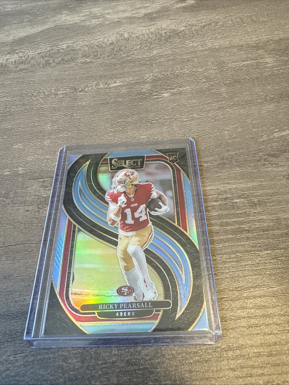 2024 Select Ricky Pearsall Premier RC Light Blue Prizm Rookie #67/99