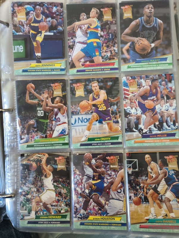 NBA Basketball Cards Lot 