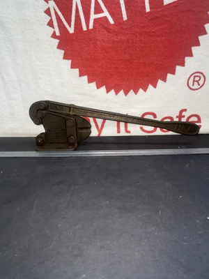 #ad #ad HK PORTER No. 3 Bench Mount Bolt Cutter Used Surplus $200.00