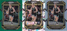 2023 Prizm WNBA CRACKED ICE/GREEN/SILVER PRIZM #124 Marina Mabrey - Chicago