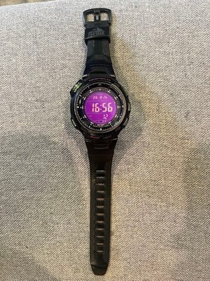 CASIO PRO TREK PRG-110CJ Tough Solar Triple Sensor Watch