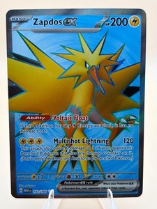 Zapdos Ex Pokemon Card