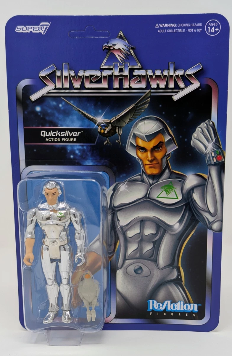 Figurine Kenner 1987 - Quicksilver - SilverHawks - État Moyen