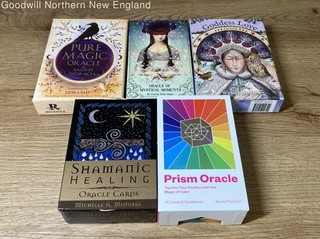 Oracle Deck Card Lot Prism Mystical Moments Shamanic Healing Pure Magic Goddess