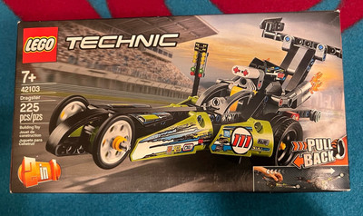 LEGO 42103 TECHNIC: Dragster Open Box, Sealed Bags - Retired