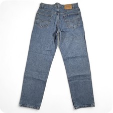Vintage Y2K Levi s 550 Relaxed Fit Jeans 34x32 Light Wash Denim