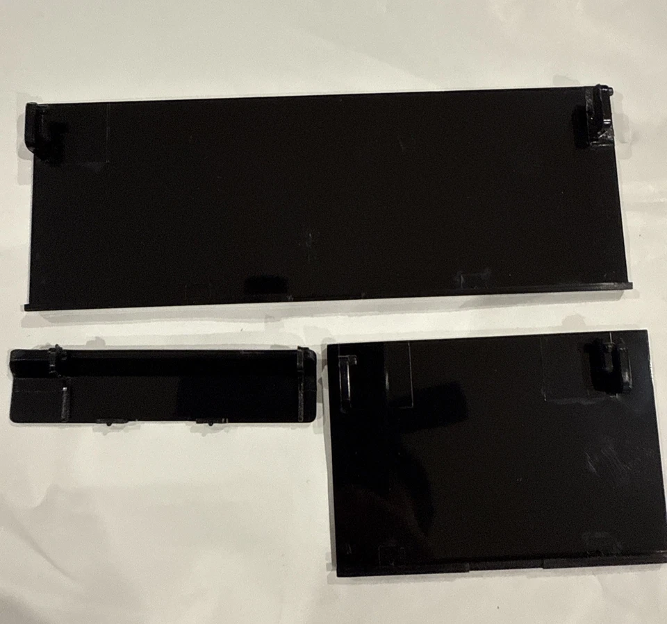 Black Nintendo Wii Console Top Door Lid Replacement Card Slot Cover Lids - Image 2 of 2
