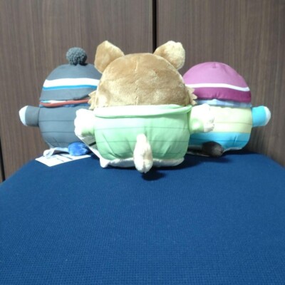 Laid-Back Camp Yuru Camp x Koupen-chan SET 3 Plush 22cm Doll Furyu