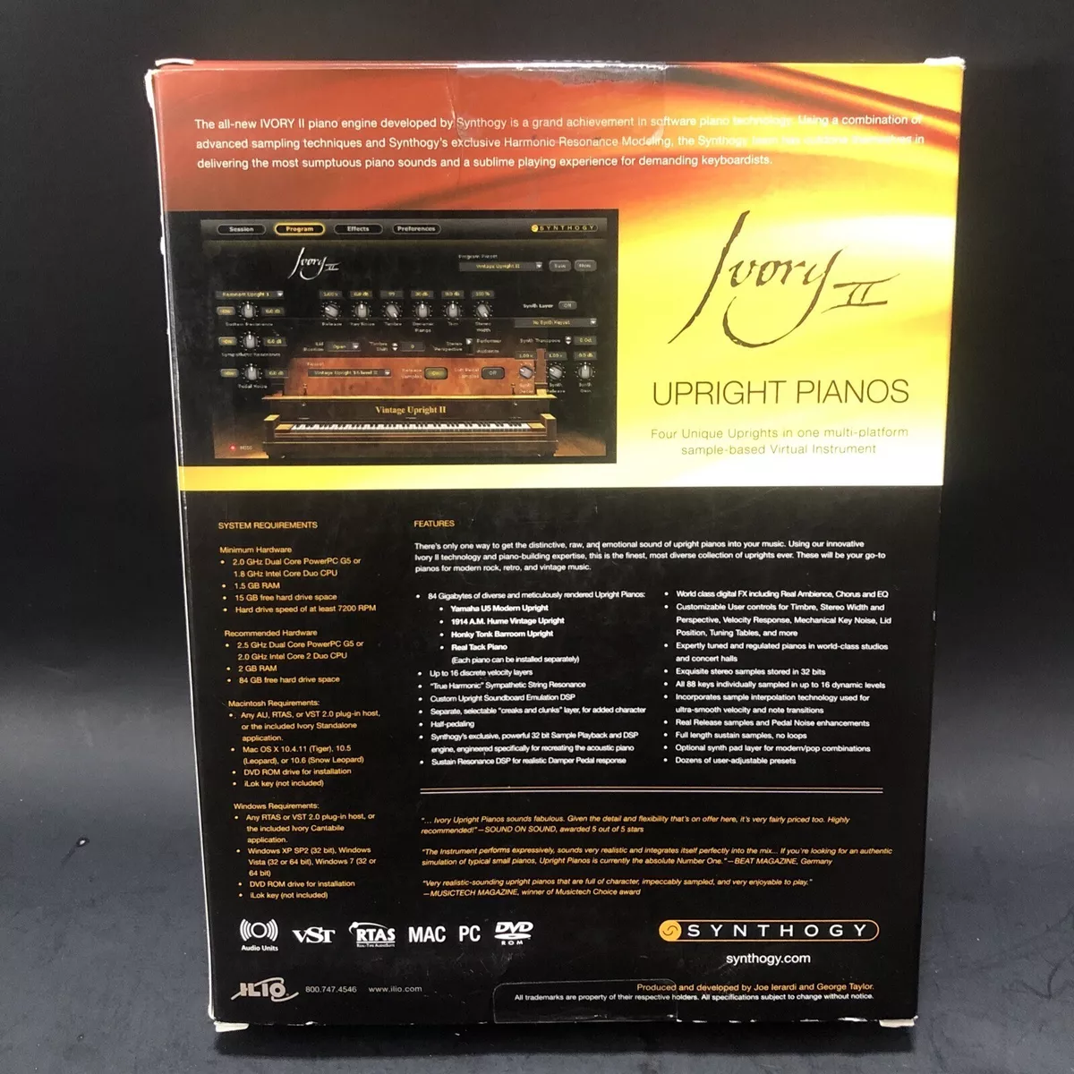 Ivory ii outlet upright pianos
