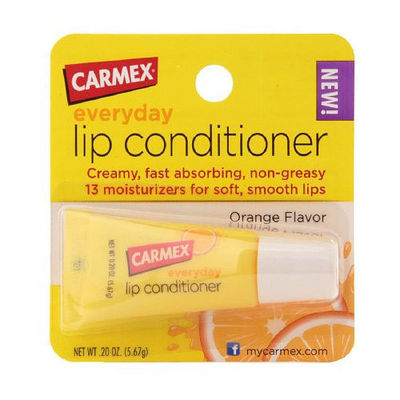 Carmex Lip Conditioner Balm 13 Moisturizers Orange Discontinued Rare VHTF