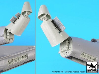 Black Dog 1/32 Radar Details & Front Electronics A-4 Skyhawk (Hobby Boss) A32007