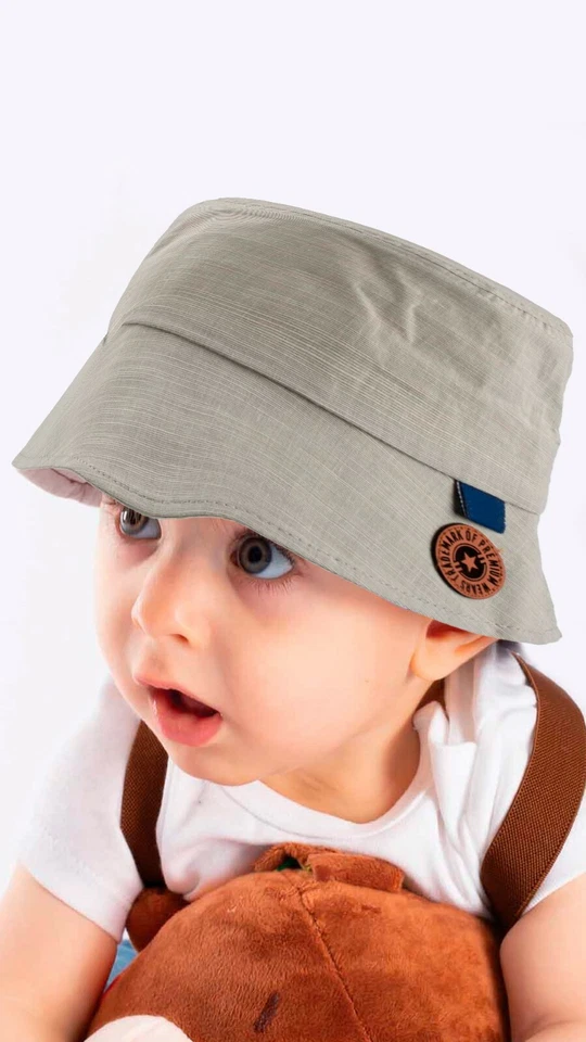 Stylish Baby Hat, Kids Sun Hat for 4-8 Year Old Children Summer Bucket Hat