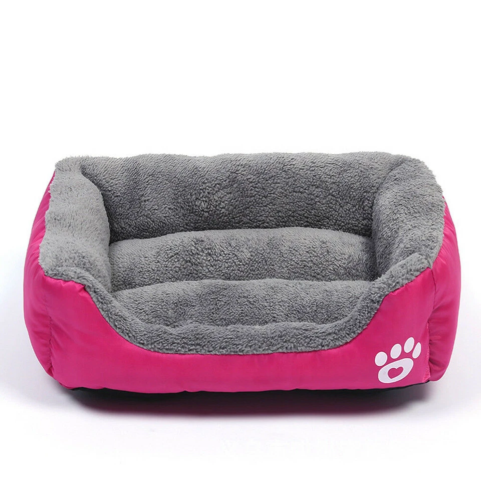 Pet Dog Cat Bed  Calming Sleeping Kennel Puppy Super Soft Mat Pad Warm Nest - Image 3 of 4