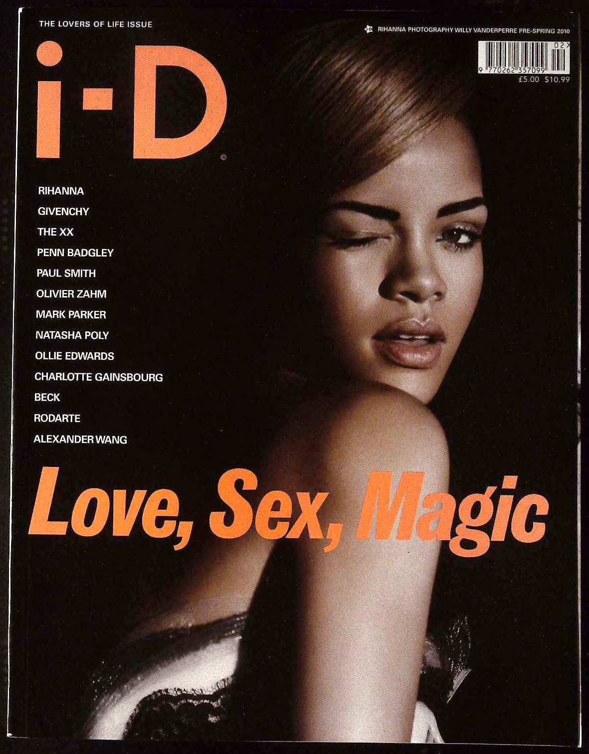 i-D #305 Pre-Spring 2010 Rihanna RYAN McGINLEY Charlotte Gainsbourg BECK @EXCLT+