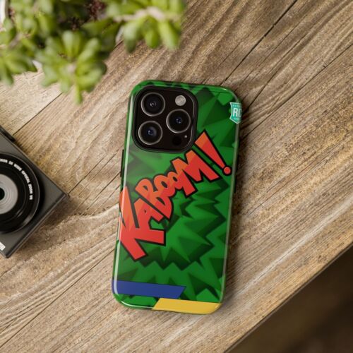 Phone Case, iPhone 16, Samsung Galaxy S24, S25, Green Kaboom Rookie - Picture 9 of 255