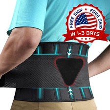 Fajas Para La Dolor De Espalda Soporte Lumbar Refuerzo Con Almohadilla Cintur n