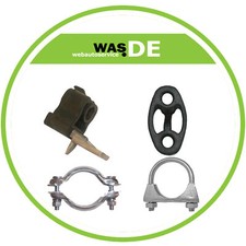 Montagesatz für Auspuffanlage RENAULT TWINGO II 1.2 16V 8V 2007- Gummi, Halter
