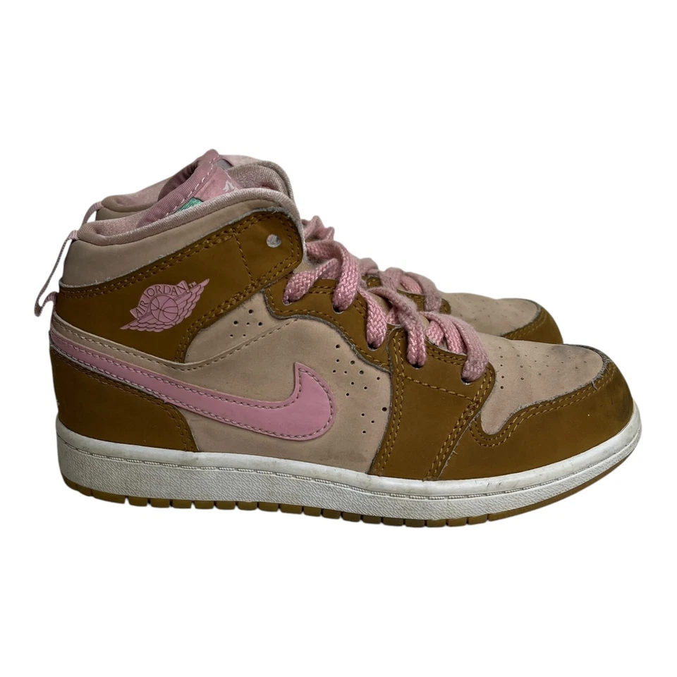 Tênis Nike Air Jordan 1 Mid GP Lola Bunny Hare 724073 Space Jam Youth 1Y - Imagem 2 de 4