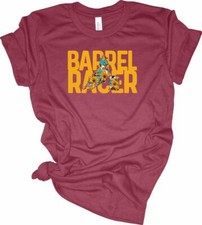 Camiseta Sunflower Barrel Racer Vaquera Barrel Racing Shirt