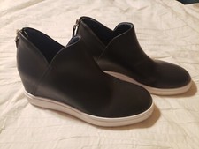 Womens Dr Scholl's Be Free Size 6 Black Boots (A3)