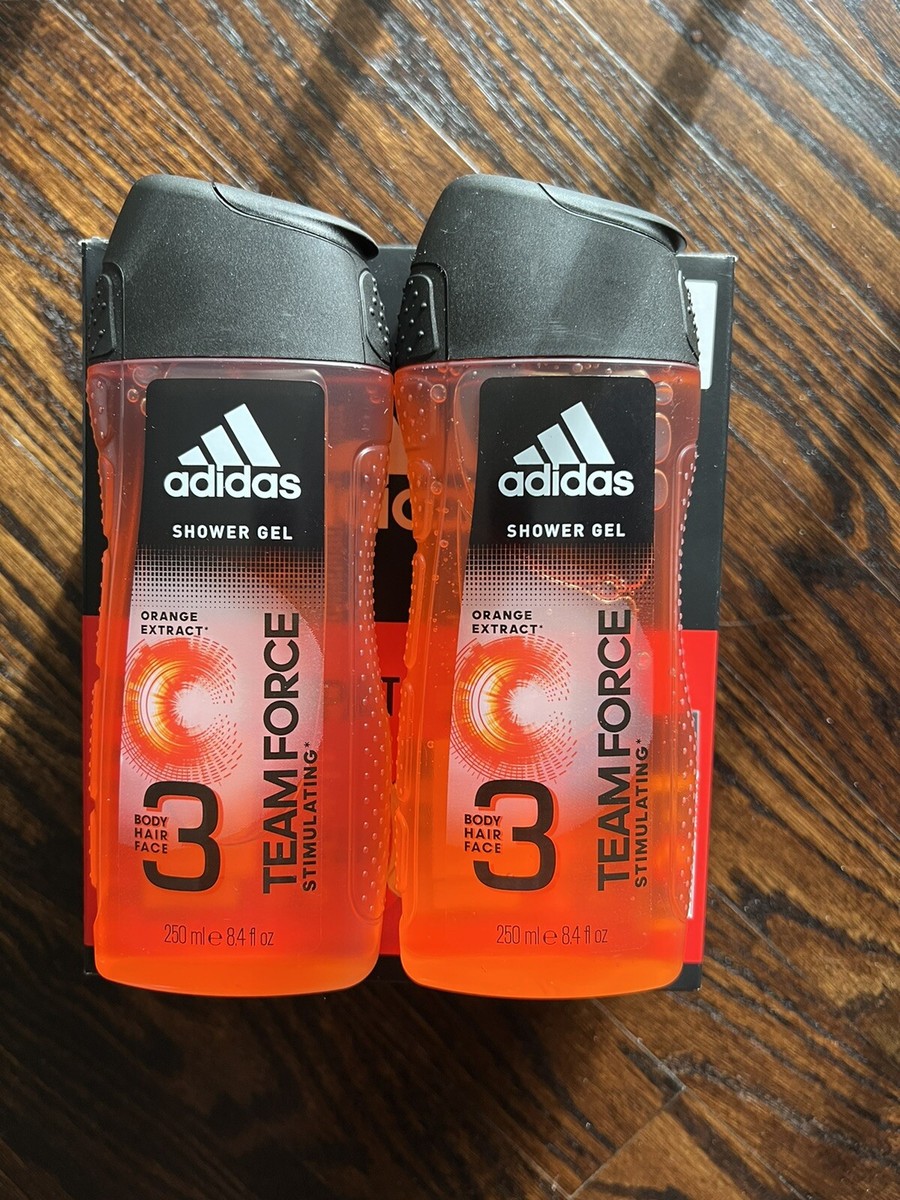 Pack of Brand New Adidas Team Force in Shower Gel Team