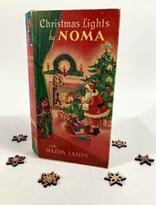 NOMA Christmas Lights, Partial Box, Great Illustrations || Mazda Lamps No. 310