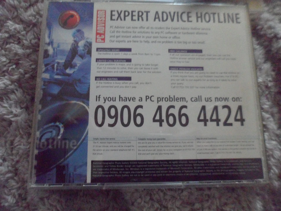 NATIONAL GEOGRAPHIC PHOTO GALLERY 3,000 IMAGES PC ADVISOR CD ROM APRIL 2000 - Image 4 of 4