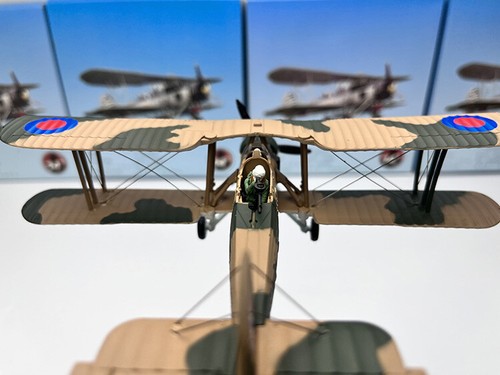1:72 Alloy Diecast Military Model United Kingdom WWII Swordfish Attack Aircraft - Picture 10 of 12