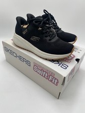 Skechers Women's Hands Free Swift Fit Athletic Sneaker US 6.5, 7.5, or 8.5 Black