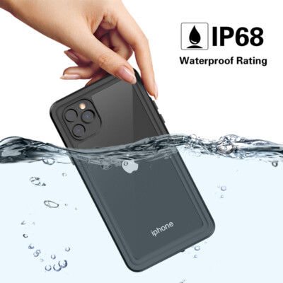Shellbox IP68 Waterproof Case for iPhone 11/11 Pro/11 Pro Max Defender Cover