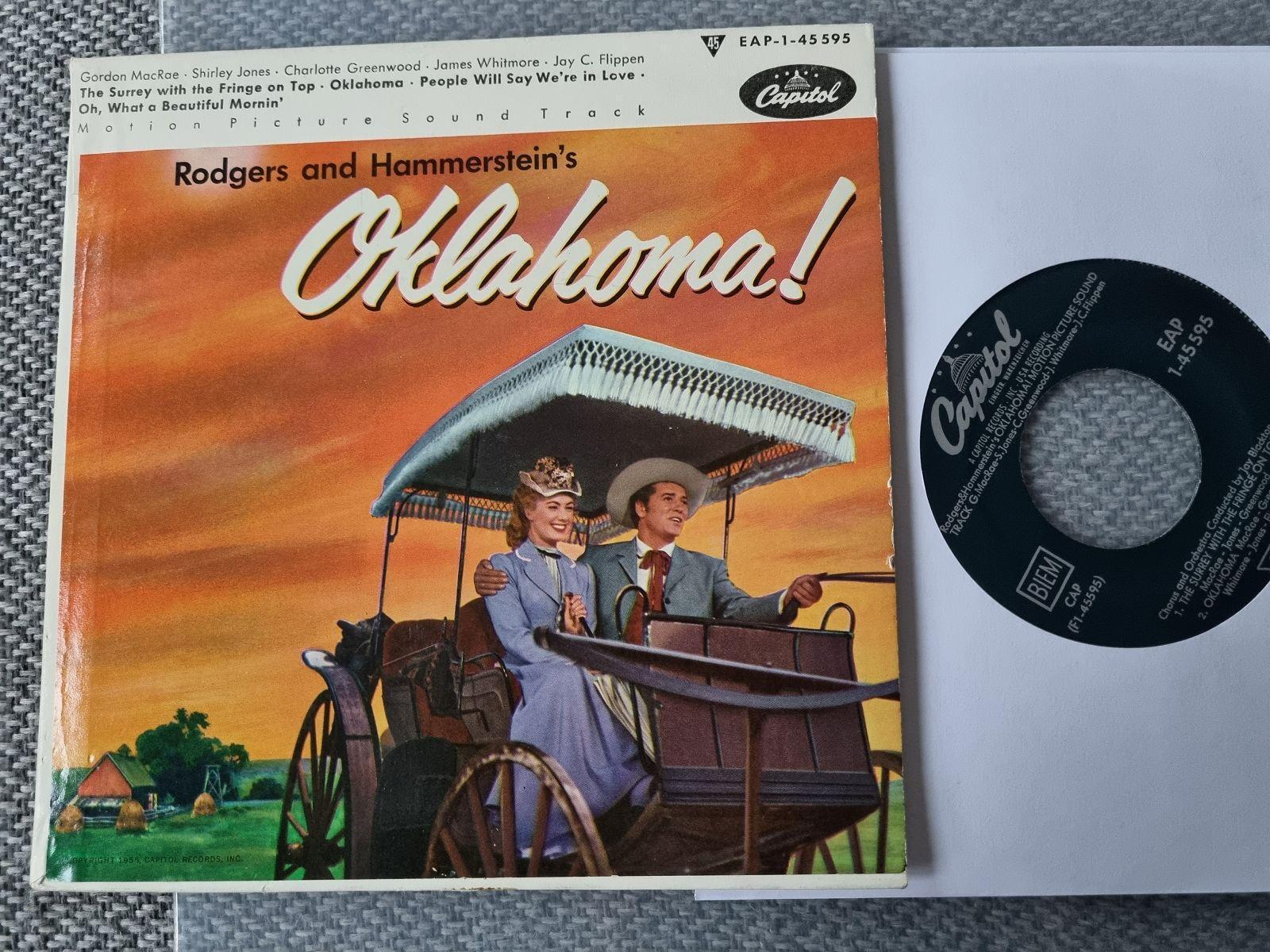 7"" Single Rodgers & Hammerstein - Oklahoma! Musical Vinyl EP Germany
