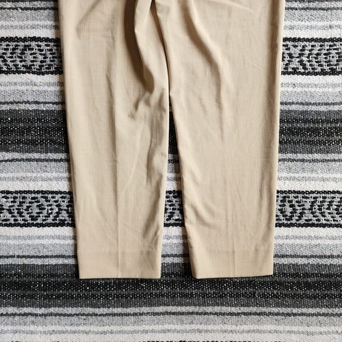 Banana Republic Hayden Pant 2 High Rise Pull On Drawstring Crop Ankle Pants Tan - Picture 9 of 20