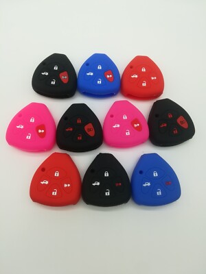 10pcs key Cover for Toyota Avalon Corolla Matrix RAV4 Venza Yaris Camry HYQ12BBY