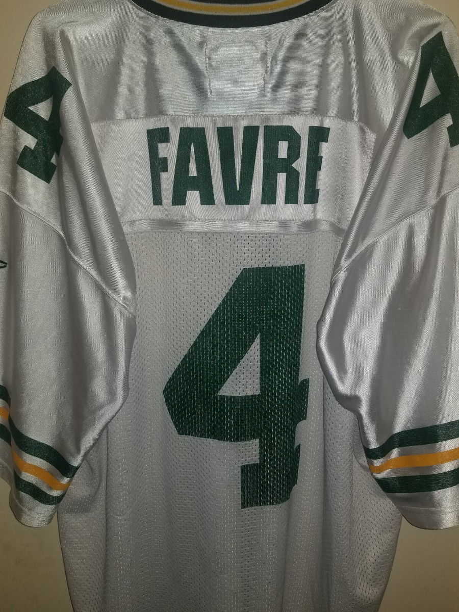 NFL Vintage Brett Favre #4 Green Bay Packers Starter Jersey - XXL